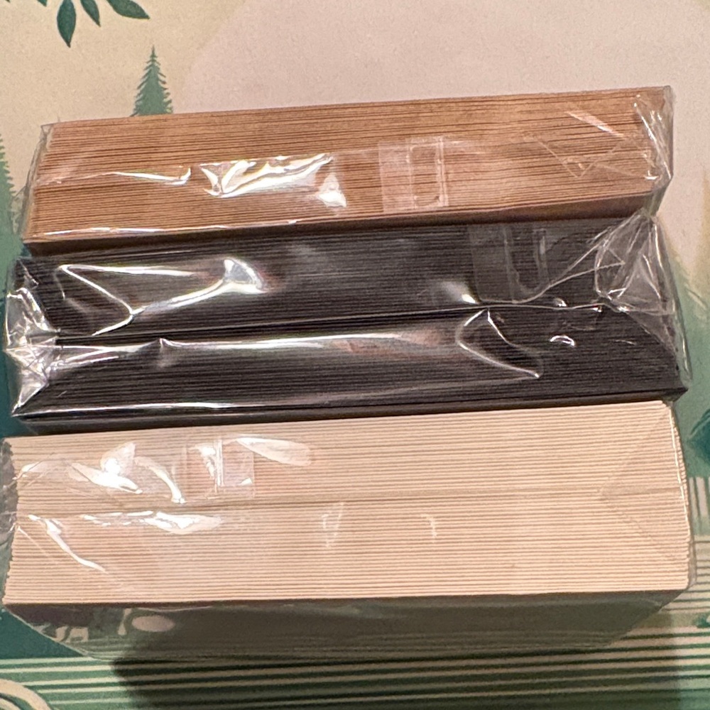 Mini Envelopes White / Brown / Black